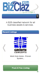 Mobile Screenshot of bizclaz.com