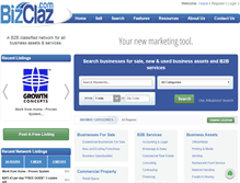 Tablet Screenshot of bizclaz.com